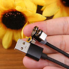 Kabel Pengisian Magnetik USB C 8pin Micro USB 360 Derajat