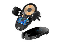 ABS Black QI 15W Penjepit Mobil Otomatis